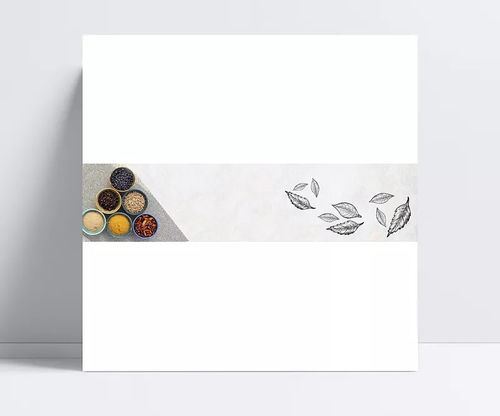 香料调味食品banner banner,香料,食品,调味,简约,叶子,素净,宣传,广告,背景,干净,其他,背景图 axl