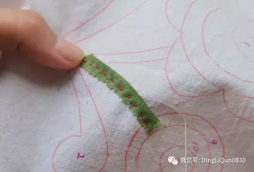 拼布教程 拼布贴花的详细制作流程图