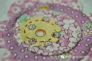 拼布教程 拼布贴花的详细制作流程图