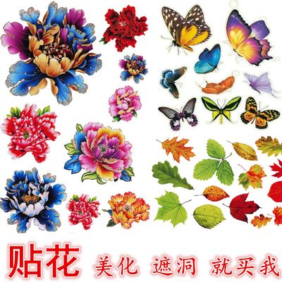 牡丹玻璃装饰画