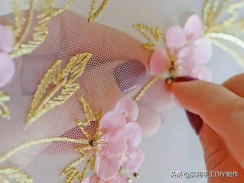 刺绣作品 30款精美绝伦的钻石亮片贴花刺绣图案设计