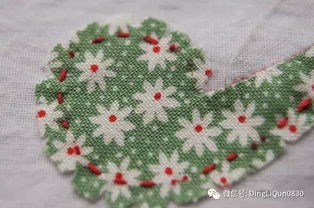 拼布教程 拼布贴花的详细制作流程图